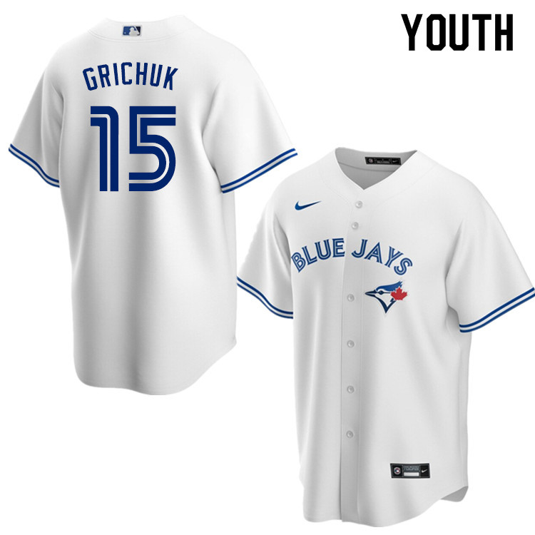 Nike Youth #15 Randal Grichuk Toronto Blue Jays Baseball Jerseys Sale-White